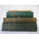 4 Old bound books including Dickens