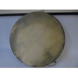 Oriental lacquered drum approx. 16" dia