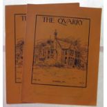 Collection of eight copies of the Quarry Bank school magazine The Quarry from 1956-1959 (8)
