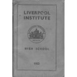 1953 Liverpool Institute Green Book, has Paul McCartney listed (1)