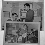 Three photographs of Gerry & The Pacemakers on stage at the Cavern c.1963. From the collection if