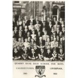 Quarry Bank High School photograph from July 1955 featuring John Lennon. Measures 100cm x 20cm (1)