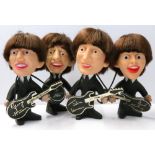 A set of four Beatles Remco dolls. Very good condition. c.1964 USA (4)