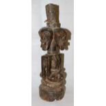 Four headed Songye fertility figure with