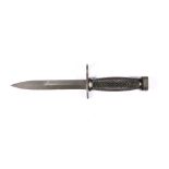 USA M7 knife bayonet in blued steel, the