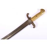 French sabre bayonet model 1842, the ful