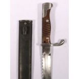 German pioneers bayonet Seitengewehr 98/