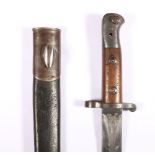 British 1903 pattern bayonet, the double