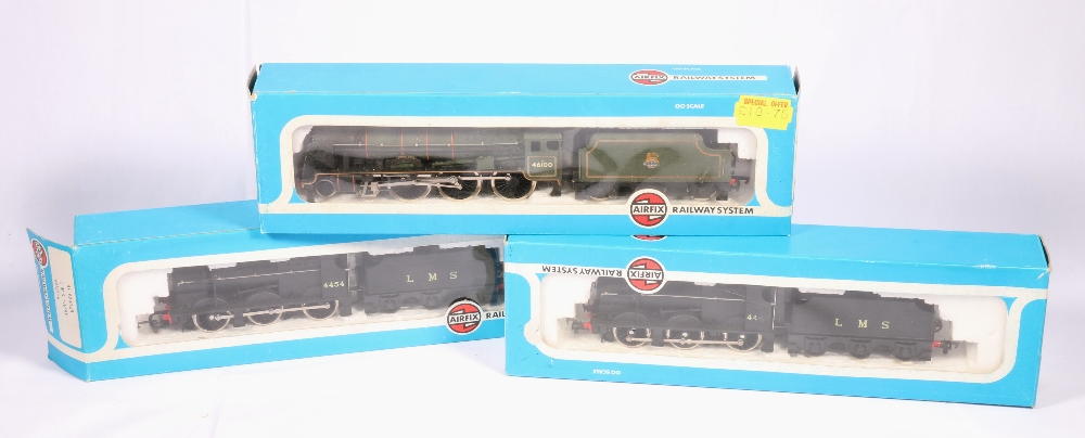 Three Airfix OO gauge locomotives and te