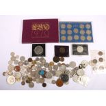 Collection of world coinage including Br