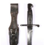 20th century European knife bayonet, hav