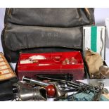 20th century doctors gladstone bag and a