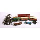 Bing O gauge clockwork tin plate 0-4-0 t