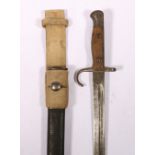 British pattern 1907 bayonet having hook