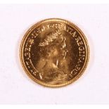 United Kingdom Elizabeth II gold soverei