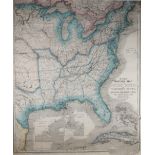 James Wyld of London military map of the United States, the Northern States and the Confederate