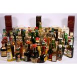 Collection of approximately 80 whisky an