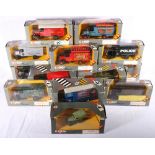 Twenty Corgi Classics vans each boxed, t