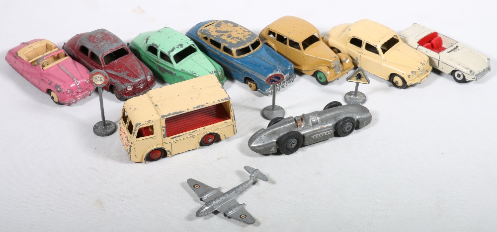 Dinky Toys, a collection of three Rover