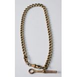 18ct gold watch chain, 28cm. Condition Report 32g gross