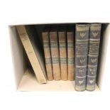 Collection of books relating to Robert Burns and his works:
Currie 'Burns', 4 vols;
Gilfillan 'The