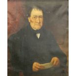 W.J. CHAPMAN
Portrait of Thomas Owen Sturkey
Oil on canvas, 80cm x 66.5cm. Condition Report The