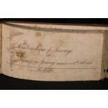 Edinburgh Interest; Queensferry Brewery Memorandum of Brewing, 1831,