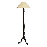Early 20th century tripod standard lamp with fluted column
Provenance The Late Ivor Guild,