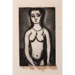 GEORGE ROUALT (French 1871-1958) ARR
La Vierge
etching signed in pencil, 5/200. 26.5cm x 16.