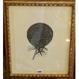 JIM F D******
Limited edition print of a Kiwi
Signed indistinctly and dated 1975, no 65/100,