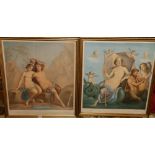 AFTER ZAHN (German School)
Classical Figures
Group of five lithographs
68cm x 60cm
