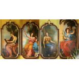 PAUL PIERRE DUPUIS
The Arts
Set of four oil on canvas,