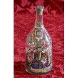 19th century Italian bottle reliquary,