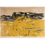 ELIZABETH BLACKADDER
Scottish landscape
Signed artists proof, screenprint,