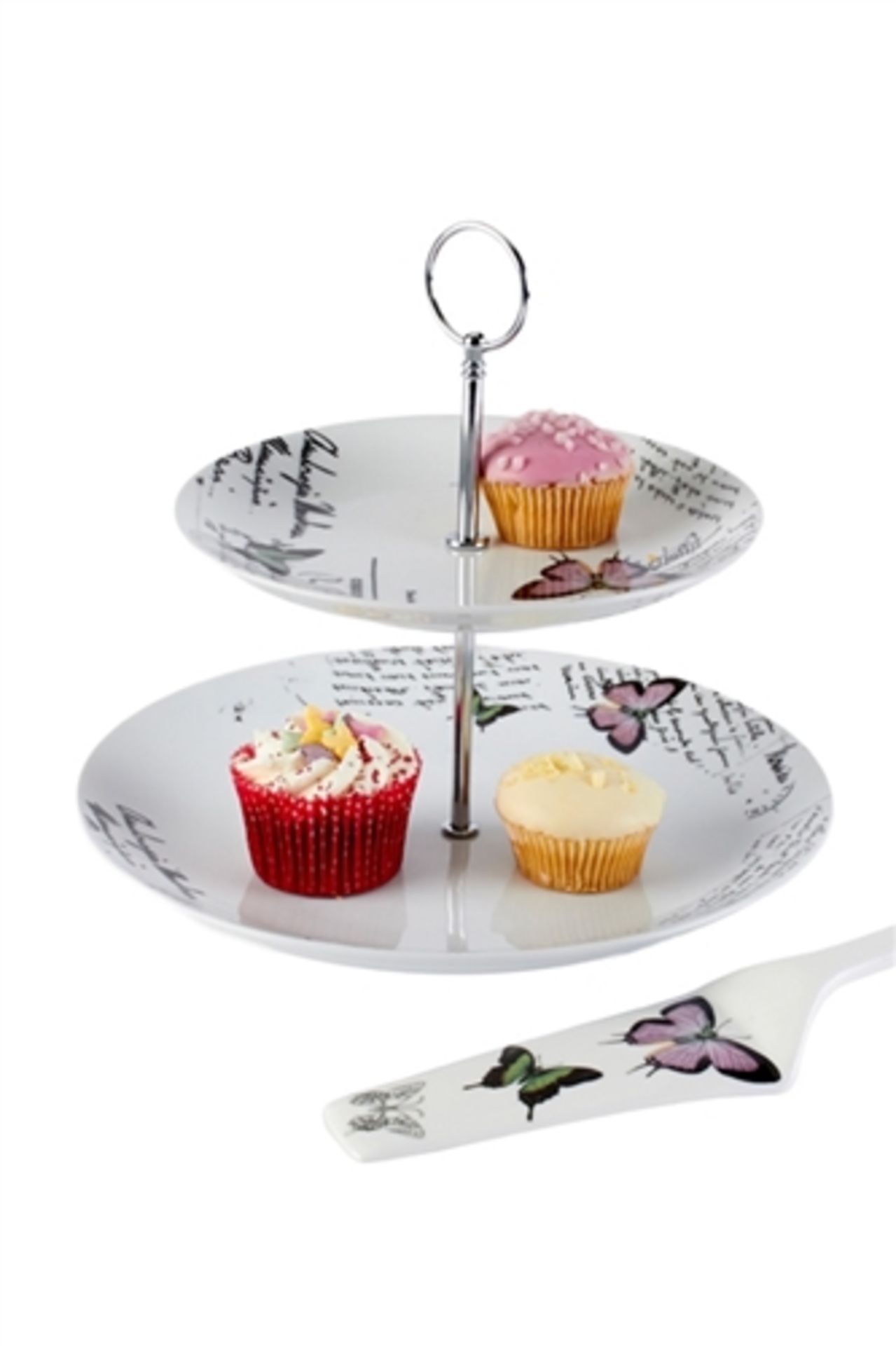 BUTTERFLY CAKE STAND (SHIPPING BAND A)