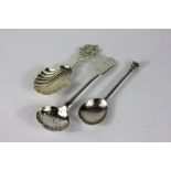 A George VI silver seal top spoon, Londo