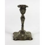 A silver candlestick Cooper Brothers, Sh