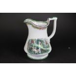 A 19th century Staffordshire puzzle jug,