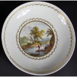 Two Derby saucer dishes, late 18th/early 19th century,