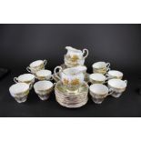 A Royal Standard The Old Mill Stream forty one piece part tea set (41)