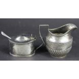 A Victorian silver cream jug, Walter & John Barnard,