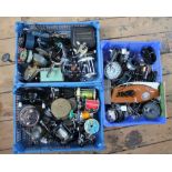 A collection of fishing reels, to include an unmarked 3.