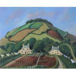 Jo March,
limited edition print,
'Two Sisters under The hill',
10/75 signed,
38cm x 45.