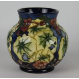A Moorcroft ovoid vase by Beverley Wilkes c.