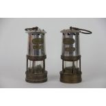 Two E Thomas & Williams Ltd Cambrian Type 2 miners lamps, one numbered 43 the other 27,