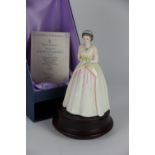 A Royal Doulton figurine of HM Queen Elizabeth II HN3440, limited edition no.