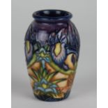 A Moorcroft Geneva pattern Trial vase c.