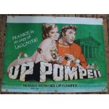 Up Pompeii,
original colour film poster,
printed by W. E.