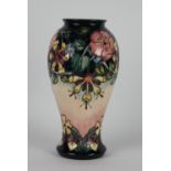 A Moorcroft Oberon pattern vase c.