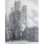 George Guitt,
etching,
Eagle Tower, Carnarvan Castle,
30.